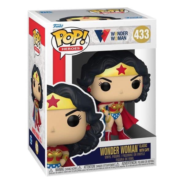 DC Comics Figurine POP! Heroes Vinyl Wonder Woman 80th Anniversary 9 cm