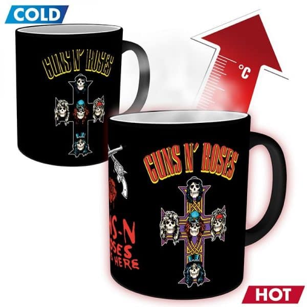 GUNS N ROSES - Mug Heat Change - 320 ml - Cross