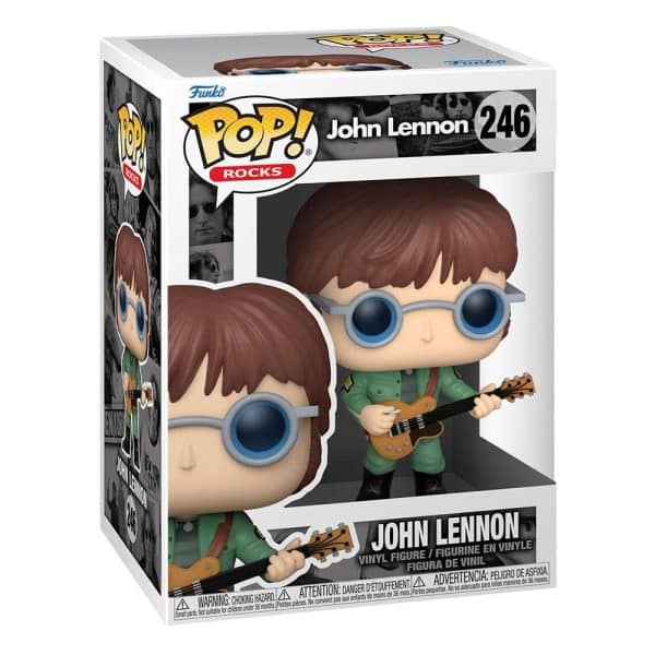 John Lennon POP! Rocks Vinyl Figurine John Lennon - Military Jacket 9 cm