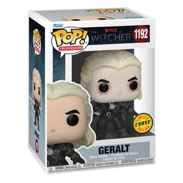 The Witcher figurine POP! TV Vinyl Geralt CHASE 9 cm