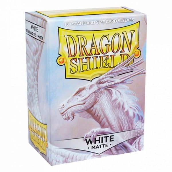 Dragon Shield Matte Sleeves X100 White