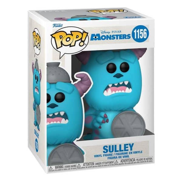 LaMonstres & Cie 20th Anniversary POP! Disney Vinyl figurine Sulley with Lid N°1156 9 cm