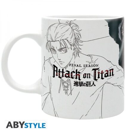 ATTACK ON TITAN - Mug - 320 ml - S4 key art - subli