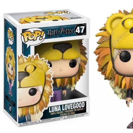 Harry Potter POP! Movies Vinyl figurine Luna Lovegood with Lion Head 9 cm #47