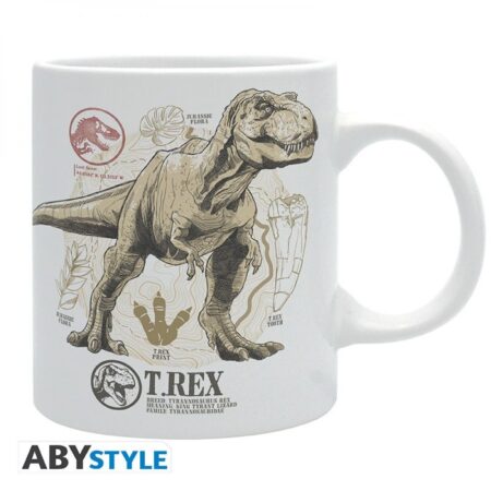 JURASSIC WORLD - Mug - 320 ml - Paléontologie - subli - avec boîte