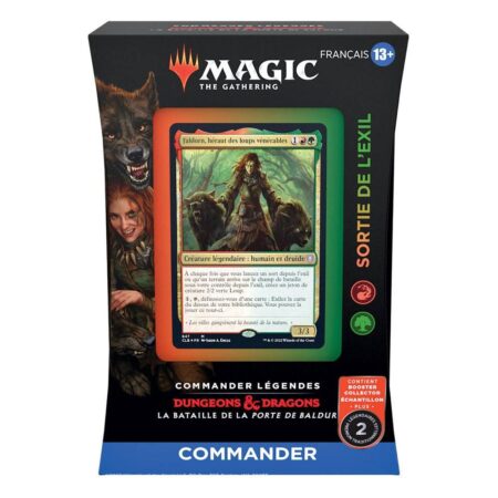 Magic the Gathering Commander Légendes : la bataille de la Porte de Baldur Decks Commander VF 