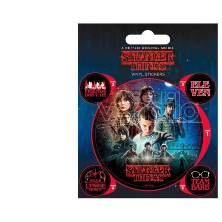 STRANGER THINGS - One Sheet - Stickers en vinyle