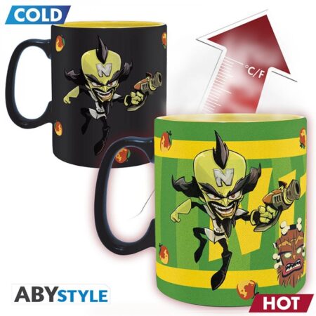 CRASH BANDICOOT - Mug Heat Change - 460 ml - Nitro - boîte