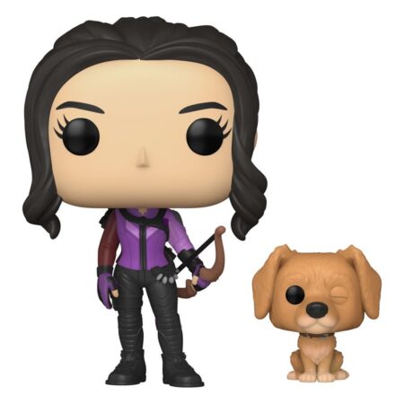 Hawkeye POP & Buddy Vinyl figurine Kate Bishop w/Lucky the Pizza Dog 9 cm