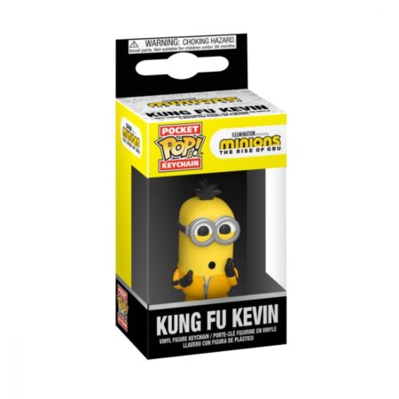 Minions II porte-clés Pocket POP! Vinyl Kung Fu Kevin 4 cm