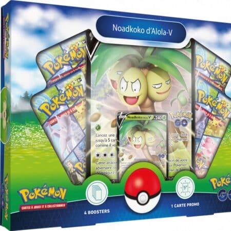 Pokémon GO01 : Coffret Noadkoko-V (4 boosters)