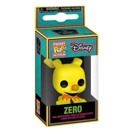 L´étrange Noël de Mr. Jack porte-clés Pocket POP! Vinyl Zero 4 cm