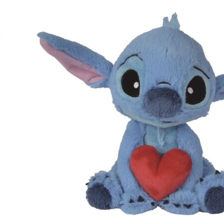 LILO & STITCH - Stitch Coeur - Peluche 25cm