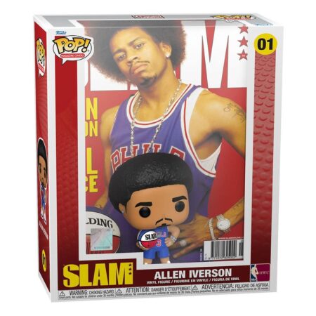 NBA Cover POP! Basketball Vinyl figurine Allen Iverson (SLAM Magazin) 9 cm