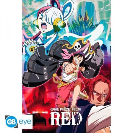 ONE PIECE: RED - Poster «Affiche du film» roulé filmé (91.5x61)