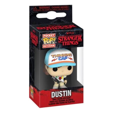 Stranger Things porte-clés Pocket POP! Vinyl Dustin 4 cm