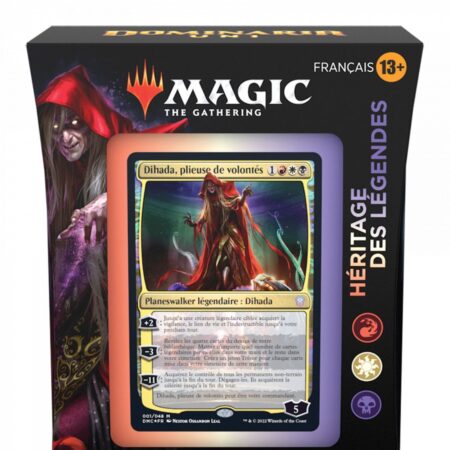 DPG - Magic the Gathering Dominaria United Deck commander Héritage des légendes, FRANCAIS