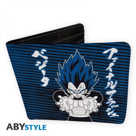 DRAGON BALL SUPER - Portefeuille DBS/Vegeta Royal Blue - Vinyle