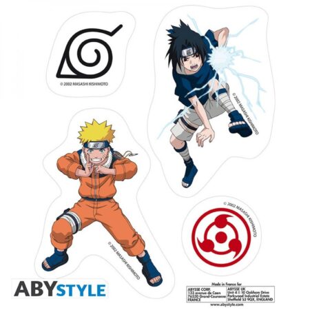 NARUTO - Stickers - 16x11cm/ 2 planches - Equipe 7