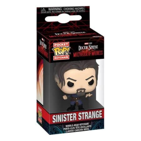 Doctor Strange in the Multiverse of Madness porte-clés Pocket POP! Vinyl Sinister Strange 4 cm