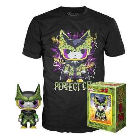 Dragon Ball Z POP! & Tee set figurine et T-Shirt Perfect Cell