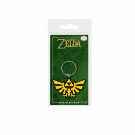 Legend of Zelda porte-clés caoutchouc Triforce 6 cm