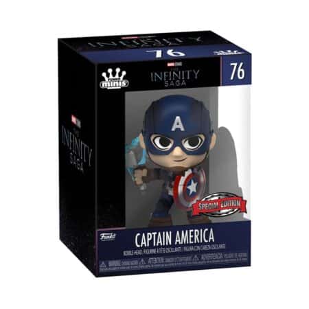 Marvel Mystery Minis figurines 5 cm Infinity Saga - Captain America -#76