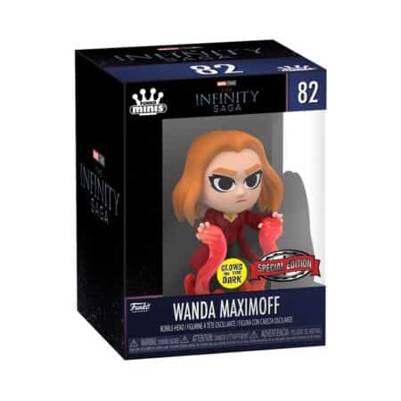 Marvel Mystery Minis figurines 5 cm Infinity Saga - Wanda Maximoff, glow in the dark -#82