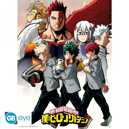 MY HERO ACADEMIA - Poster « Arc Agence Endeavor » (52x38)