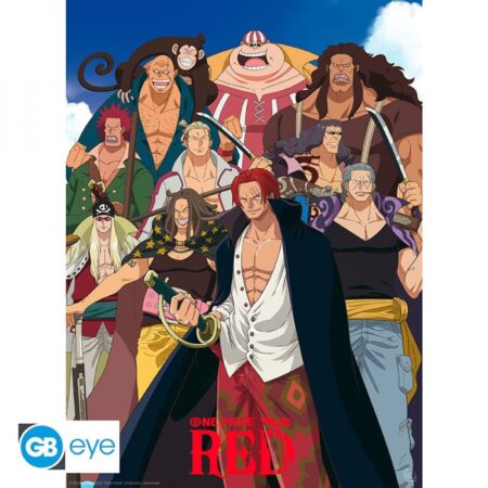 ONE PIECE: RED - Poster «L'Équipage du Roux» (52x38)