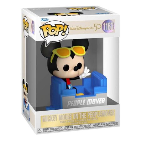 Walt Disney Word 50th Anniversary POP! Disney Vinyl figurine People Mover Mickey 9 cm #1163