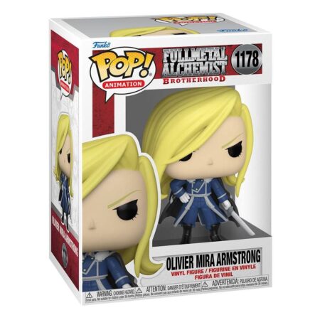 Fullmetal Alchemist Brotherhood POP! Animation Vinyl figurine Olivier Armstrong with Sword 9 cm #1178