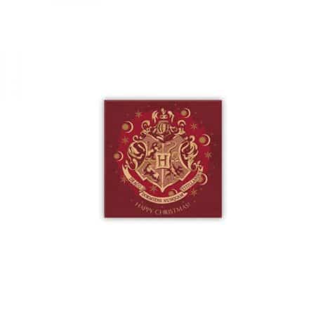 Harry Potter - Magnet 8x8cm - X-MAS - Poudlard Rouge