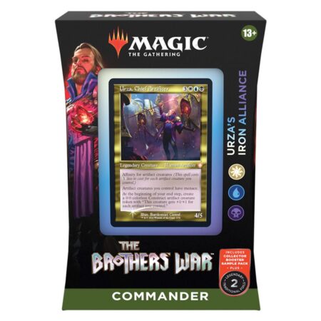 Magic the Gathering La Guerre fratricide deck commander : Alliance de fer d'Urza, version anglaise (Brother's Wars)