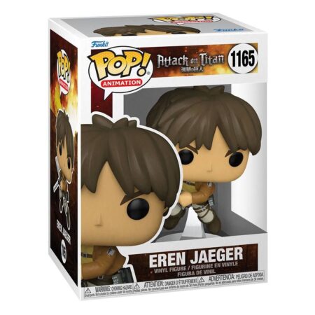 Attack on Titan (Shingeki No Kyojin) POP! Animation Vinyl figurine Eren Yeager 9 cm N°1165