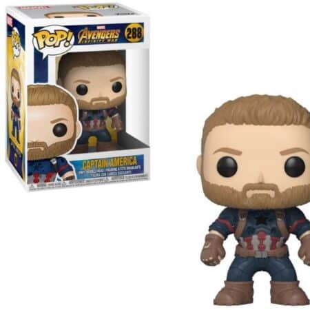 Avengers Infinity War POP! Movies Vinyl figurine Captain America 9 cm N°288