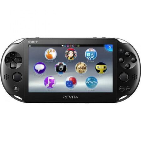 Console Sony PS VITA Slim (2004) WIFI Noir, avec carte mémoire Sony PS VITA 8 GO (GB), Occasion très bon état vendue sans boite (loose)