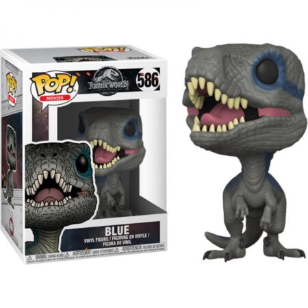 Jurrasic World 2 POP! Movies Vinyl figurine Blue (New Pose) 9 cm N°586