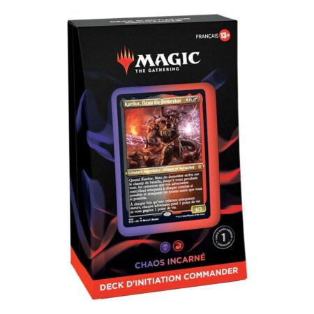 Magic the Gathering - decks d'initiation Commander 2022 - Chaos Incarné *FRANCAIS*