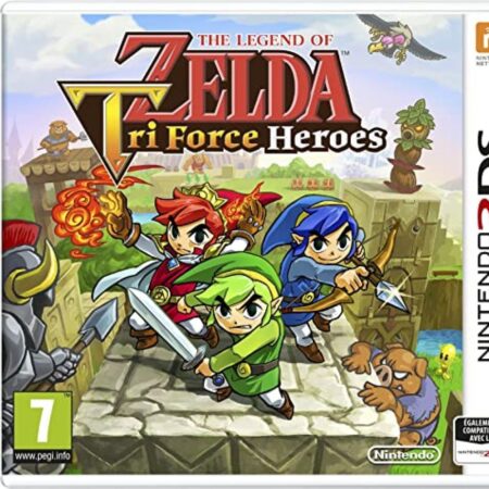 Nintendo 3DS, The Legend of Zelda Tri Force Heroes, occasion très bon état