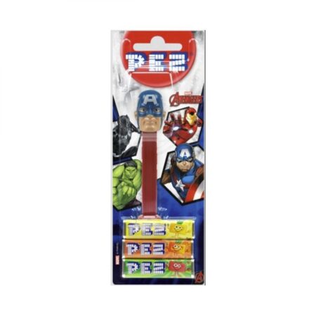 Pez Marvel Avengers 17 Gr (2 recharges incluses)