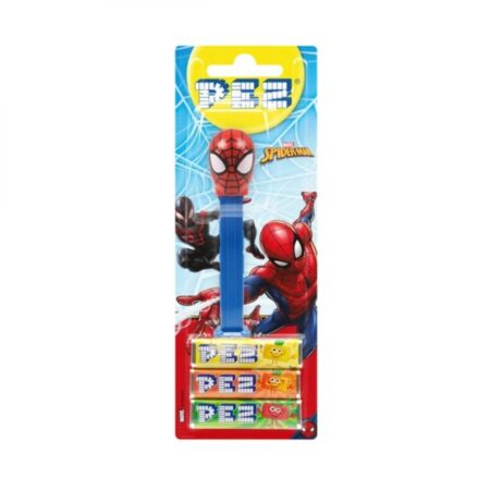 Pez Marvel Spiderman 17 Gr + 2 recharges