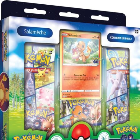 Pokémon GO 01 : Coffret Pin Octobre 2022 - SALAMÈCHE