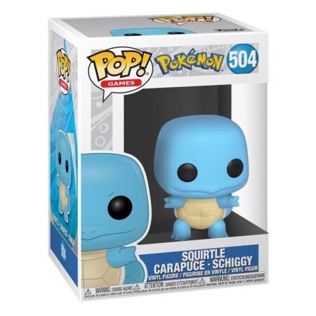 Carapuce/ Squirtle N°504 POP! Pokémon Games figurine Vinyl 9 cm