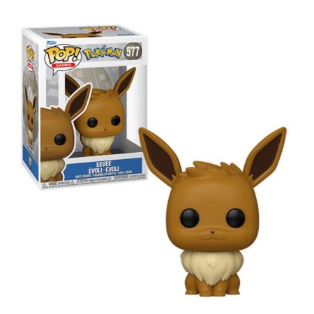 Evoli / Eevee  Pokémon POP! N° 577 Games Vinyl figurine 9 cm