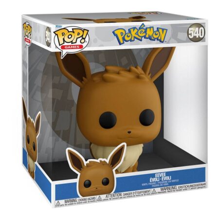 Évoli / Eevee N° 540 Pokémon Super Sized Jumbo POP! Games Vinyl figurine  25 cm / 10''