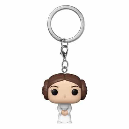 Star Wars porte-clés Pocket POP! Vinyl Leia 4 cm