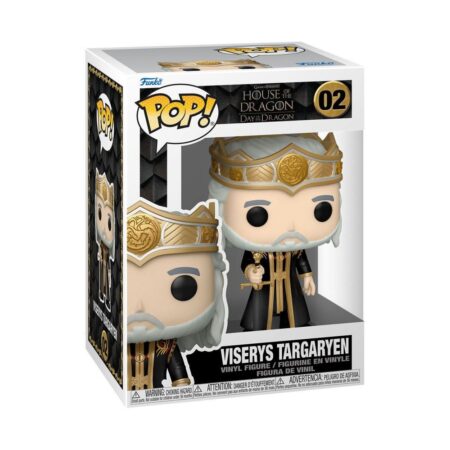 Viserys Targarien N°02 House of the Dragon POP! Figurine 9cm