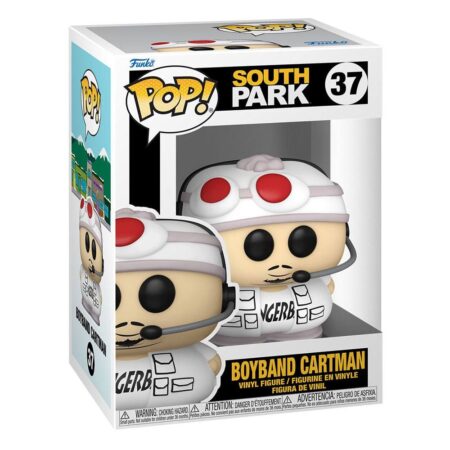 South Park 20th Anniversary POP! TV Vinyl figurine Boyband Cartman 9 cm N°37