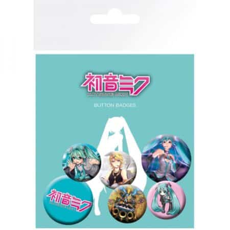 HATSUNE MIKU - Pack de Badges - Mix